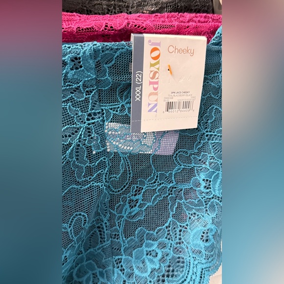 Joyspun Lace Cheeky Panties, 3-Pack, Sizes XS-3XL - Picture 3 of 4